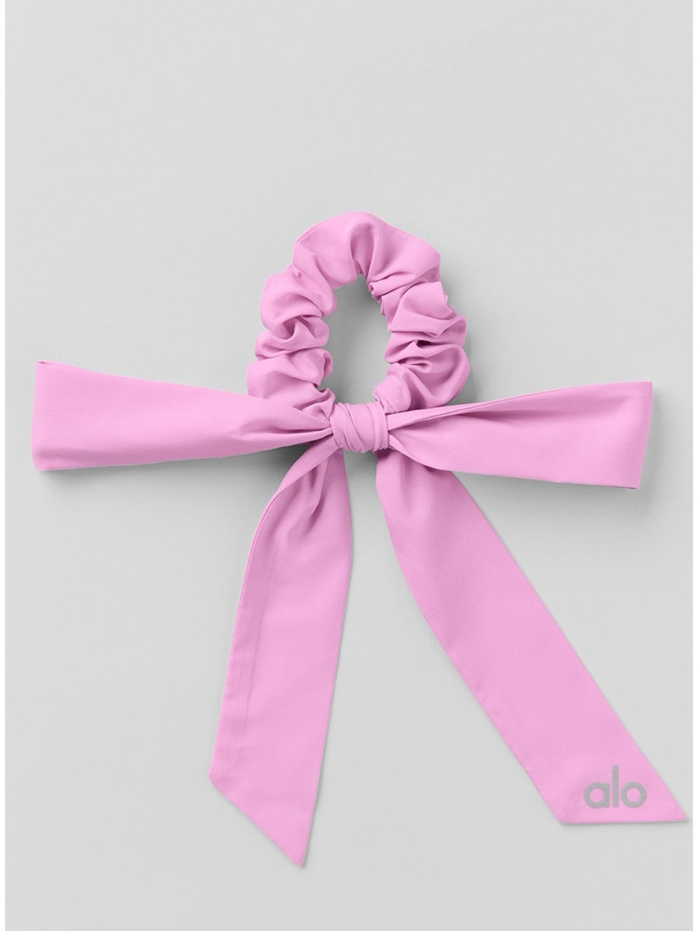 Alo yoga candy heart pink, Love Knots Tie Scrunchie